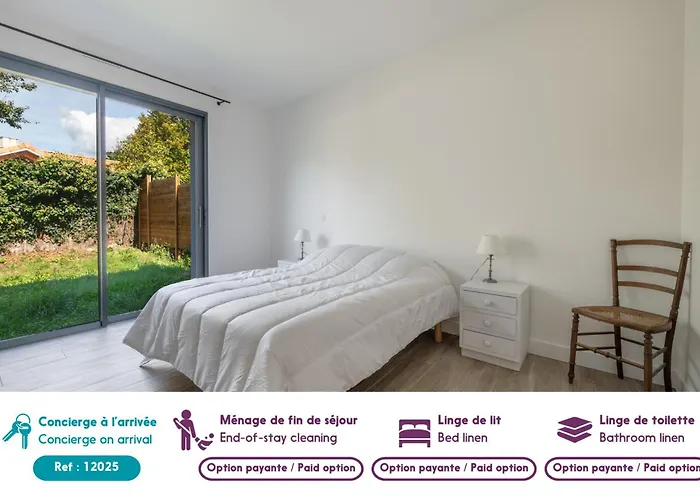 펜션 A 300m Des Plages, Maison Pour 9 Adultes *